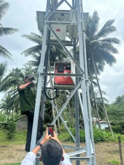 Desa Tupa di Bone Bolango Miliki Sistem Peringatan Dini Banjir dari BNPB